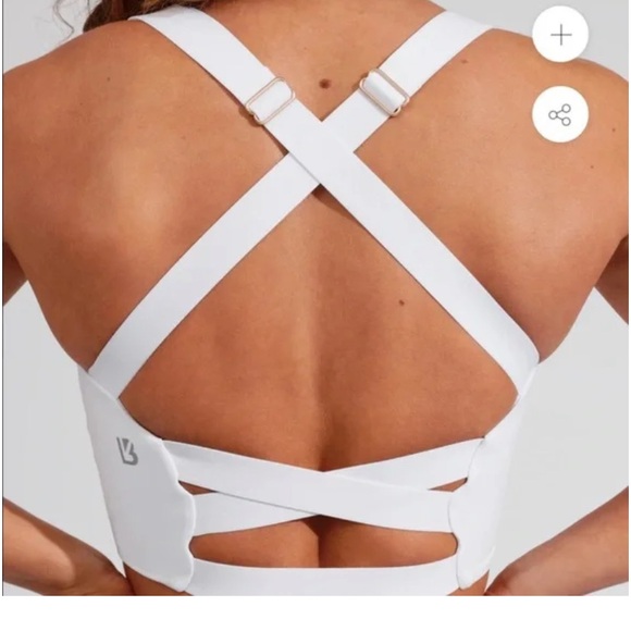 Periwinkle Blue Sugar Rush Candy Wrap Sports Bra 💙 BuffBunny 💙 Medium ➡️ NEW - Picture 11 of 16